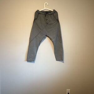 Women's Gray Ankle Pants
